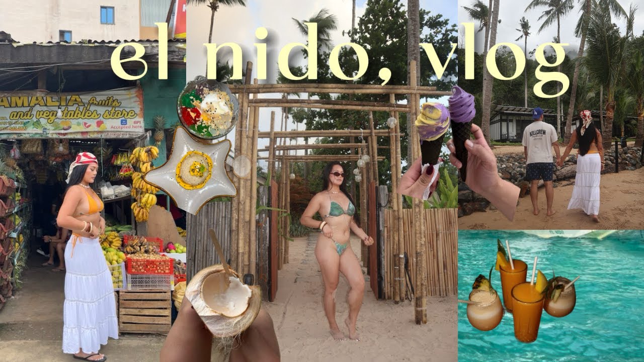 El nido, Palawan vlog | Philippines trip Week 2 🇵🇭