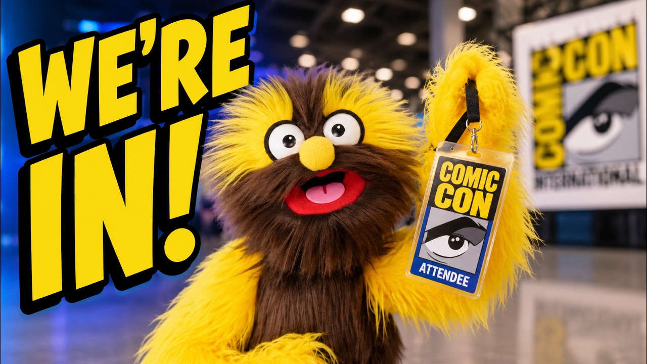 We Brought a Puppet to Comic Con and This Happened