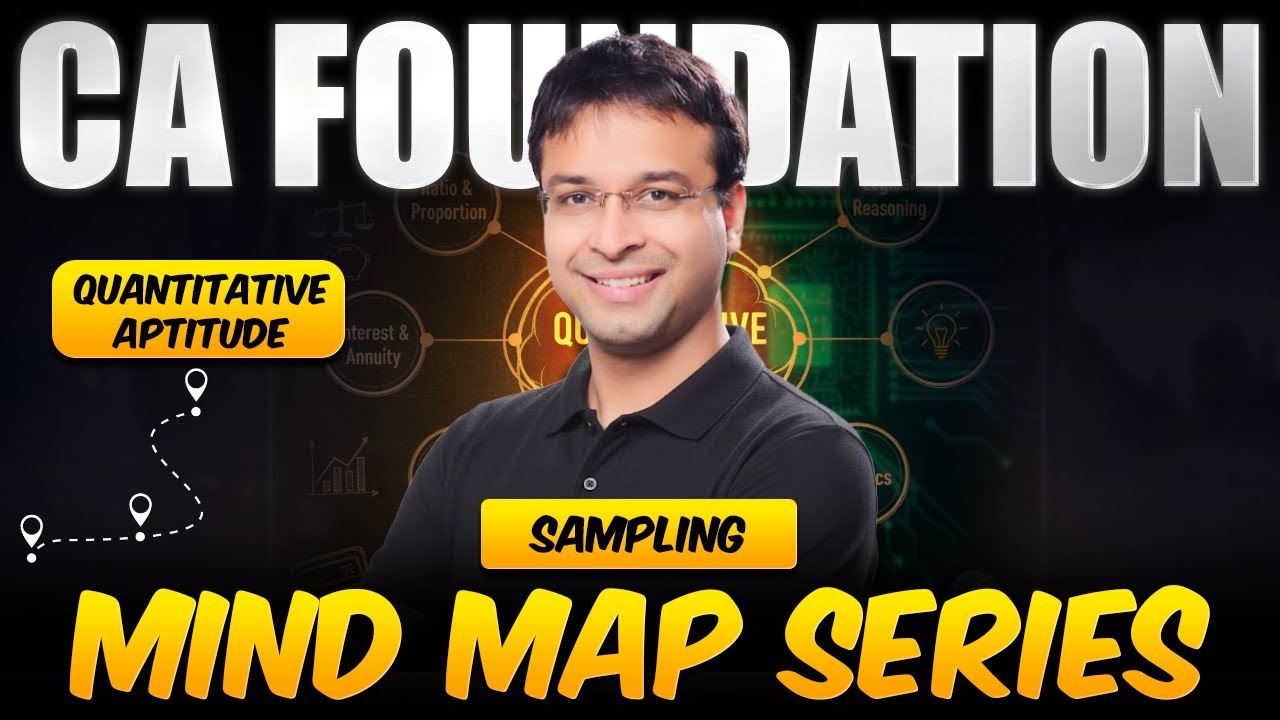 Sampling | CA Foundation Jan 2026 | CA Nishant Kumar | Vishwas CA