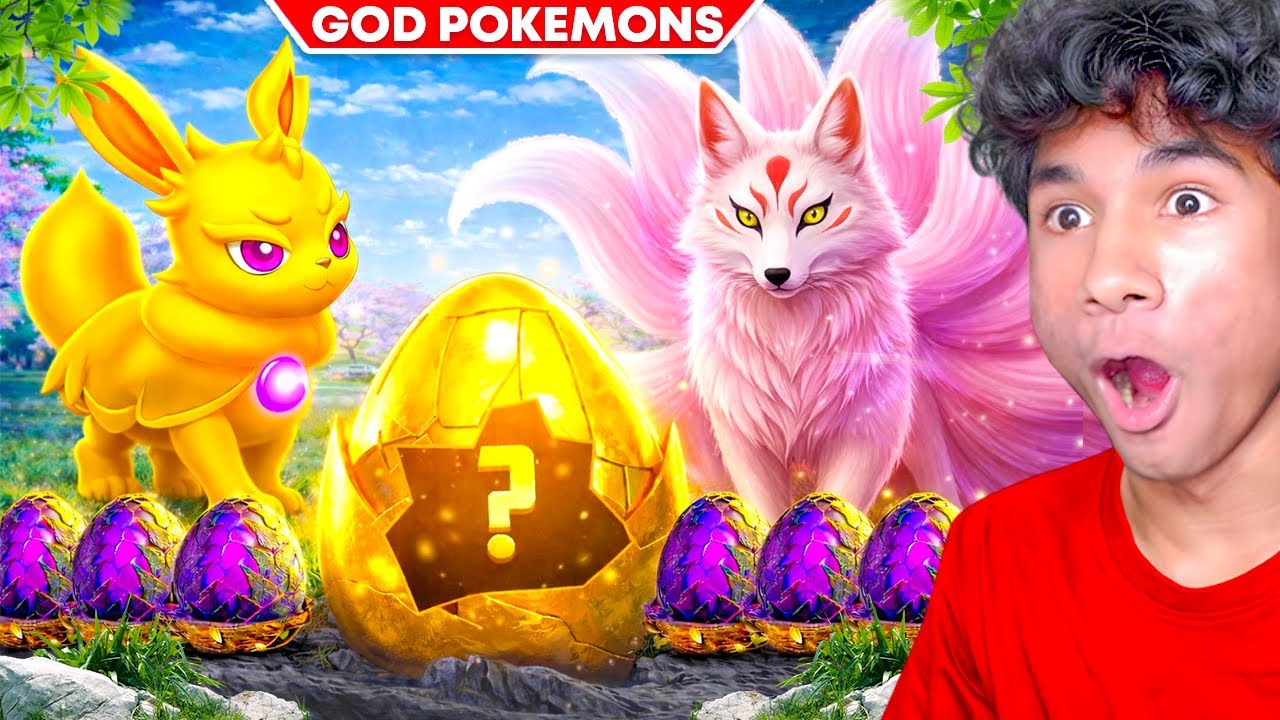 OMG!!😱BREEDIN ALL GOD POKEMON FOR ULTRA LEGENDARY POKEMONS!😱MYTHIC KITSUN🔥