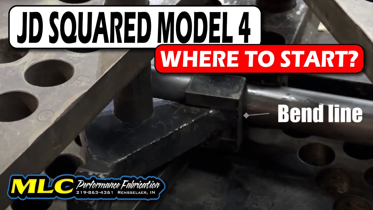 JD Squared Model 4...Bend Start Clarification