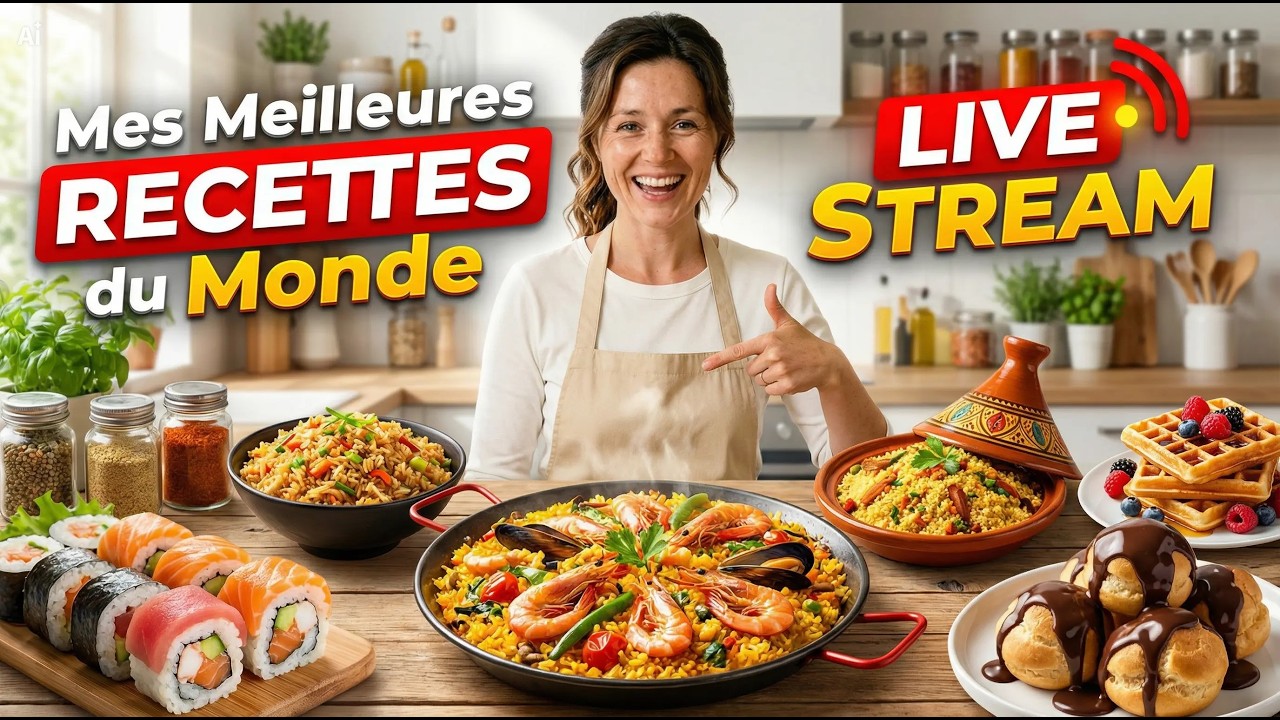 Compilation de Mes Meilleures Recettes du Monde | Toutes mes recettes au même endroit