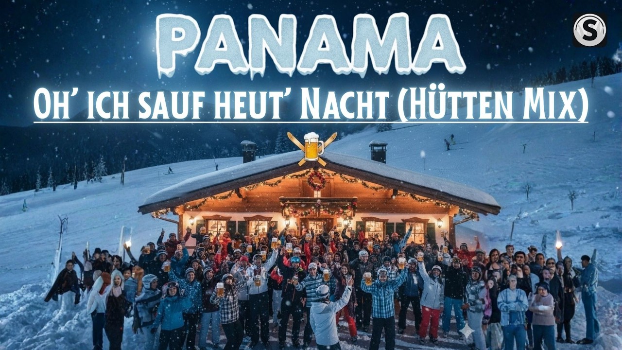 Panama - Oh' ich sauf heut' Nacht (H&uuml;tten Mix) (Official Visualizer)