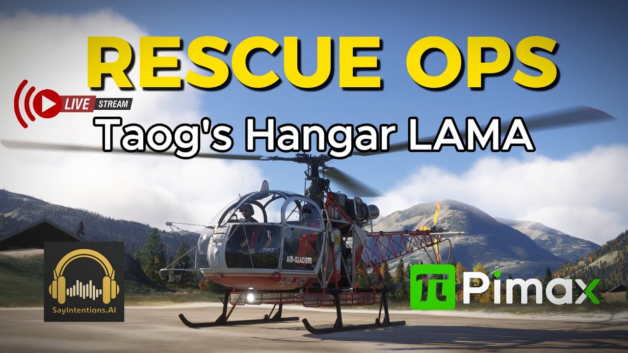 Livestream - Mountain Rescue Missions in the Alps  -  SayIntensions.AI Sky Ops