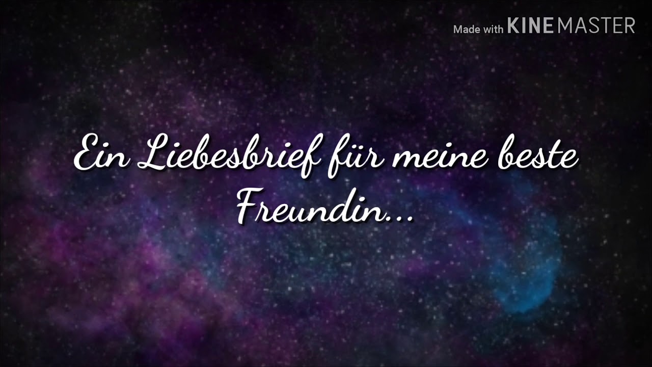 Danke an meine beste Freundin😍😍😍