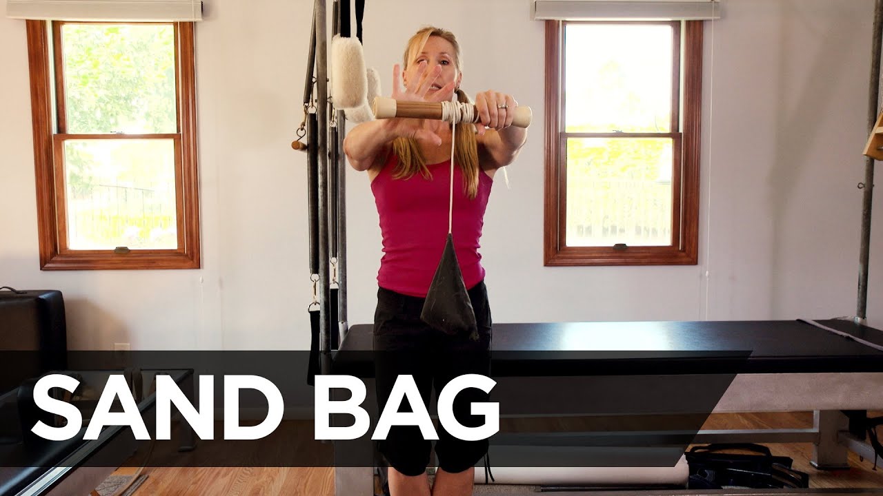 Pilates Technique: Sand Bag for Beautiful Summer Arms