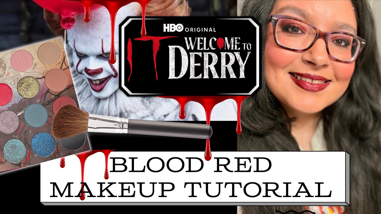 Colourpop X Stranger Things | 💋RED🤡Pennywise Makeup Look
