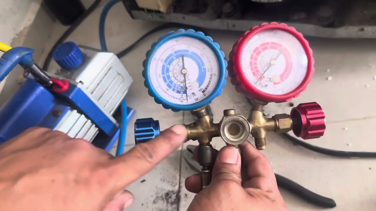 C&oacute;mo reparar refrigerador Samsung que tiene fuga y se le tiene que poner parrilla por fuga interna 