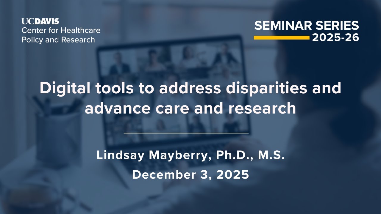 Digital tools to address disparities and advance care and research