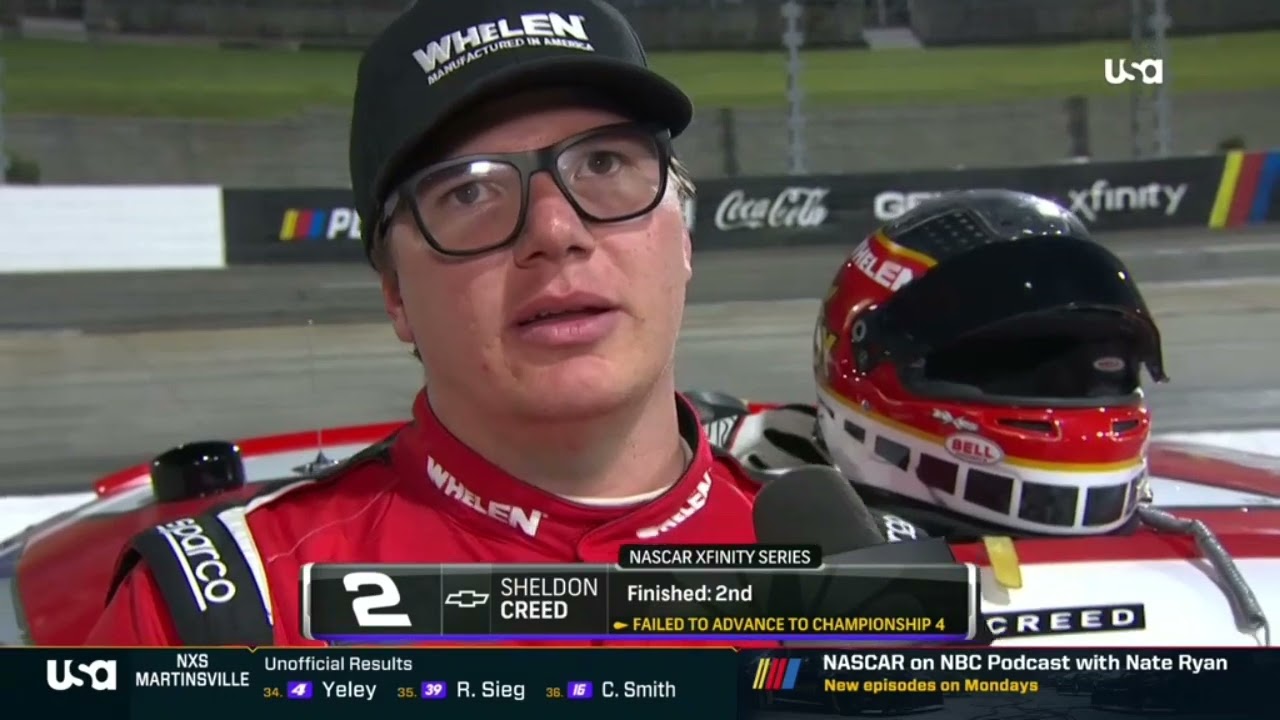 SHELDON CREED AUSTIN HILL POST RACE INTERVIEW - 2023 DEAD ON TOOLS 250 NASCAR XFINITY MARTINSVILLE