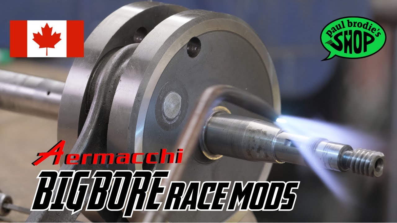 Big Bore AERMACCHI Race Mods // paul brodie's shop