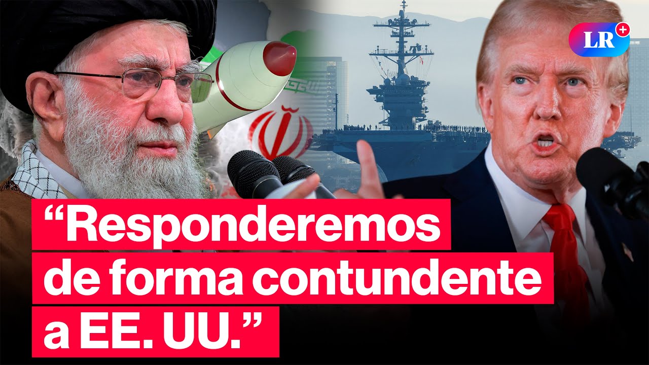🚨IRÁN amenaza a EE. UU. tras LLEGADA de PORTAAVIONES a MEDIO ORIENTE  | #LR