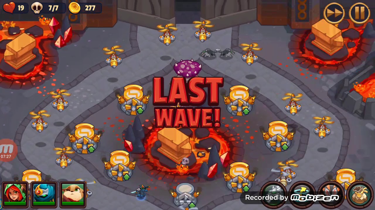 Realm Defense Level 130 Campaign -Barbarian's Forge- Boss Leif
