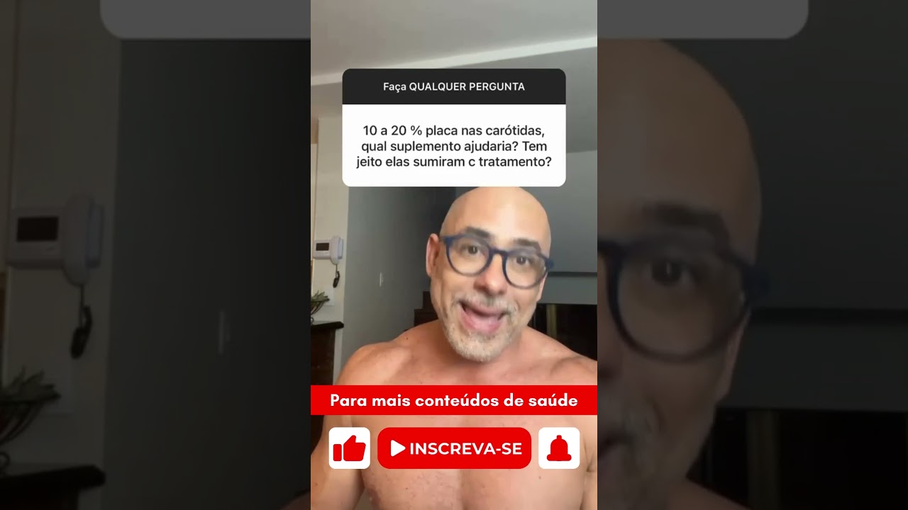 Placas nas car&oacute;tidas como tratar? E o que suplemento &eacute; bom? | Dr Dayan Siebra #saude #vidasaudavel
