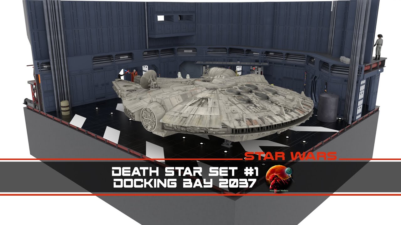Death Star Docking bay 2037 Play set