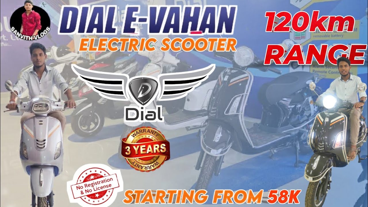 dial electric scooter||DIAL ELECTRIC SCOOTER||FULL DETAILS OF THE VEHICLE 🛵🔌