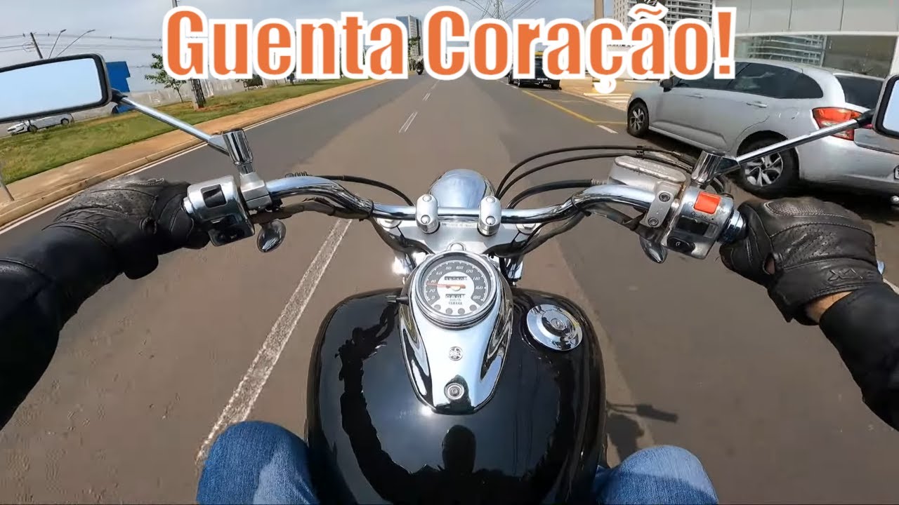 Primeira Vez Pilotando uma Yamaha DragStar 650, Apaixonei na moto!