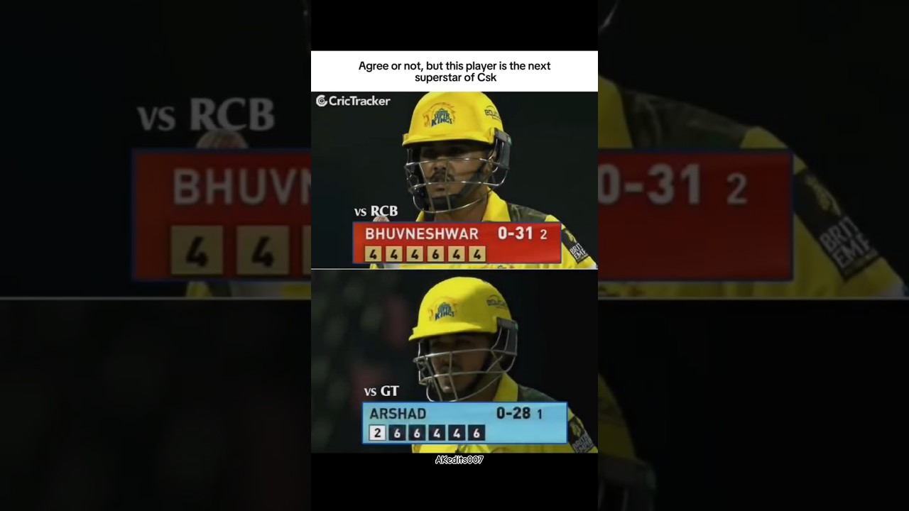Ayush Mahatre future star of Indian Cricket #ayushmhatre #cskvsgt #cskvsrcb #futurestar #msdhoni