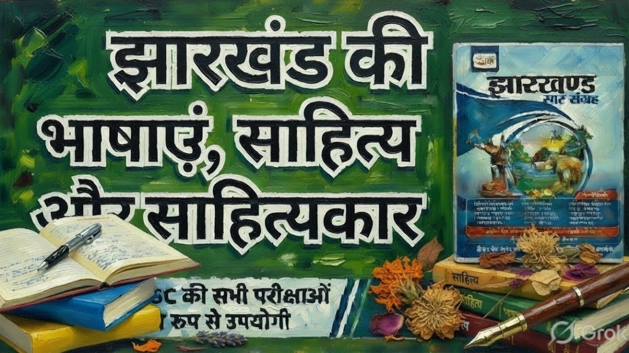 झारखंड की भाषाऍ / साहित्य और साहित्यकार ||उड़ान सार संग्रह|| (11th एडिशन)
