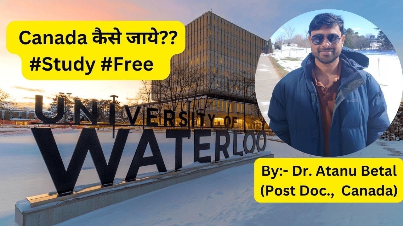 How to Study in Canada or Abroad for FREE | Scholarship Guide by Atanu Betal Sir #studyabroad