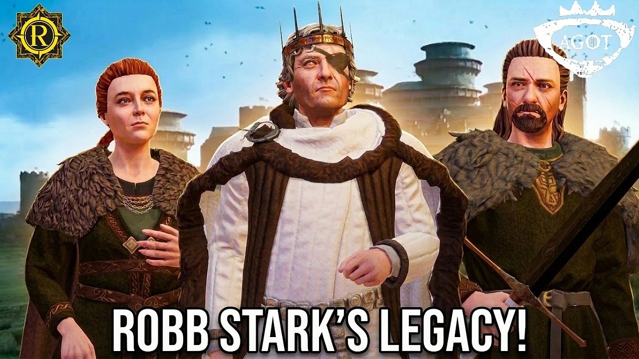 ROBB STARK Claims the Riverlands & Strengthens the NORTH! | AGOT CK3