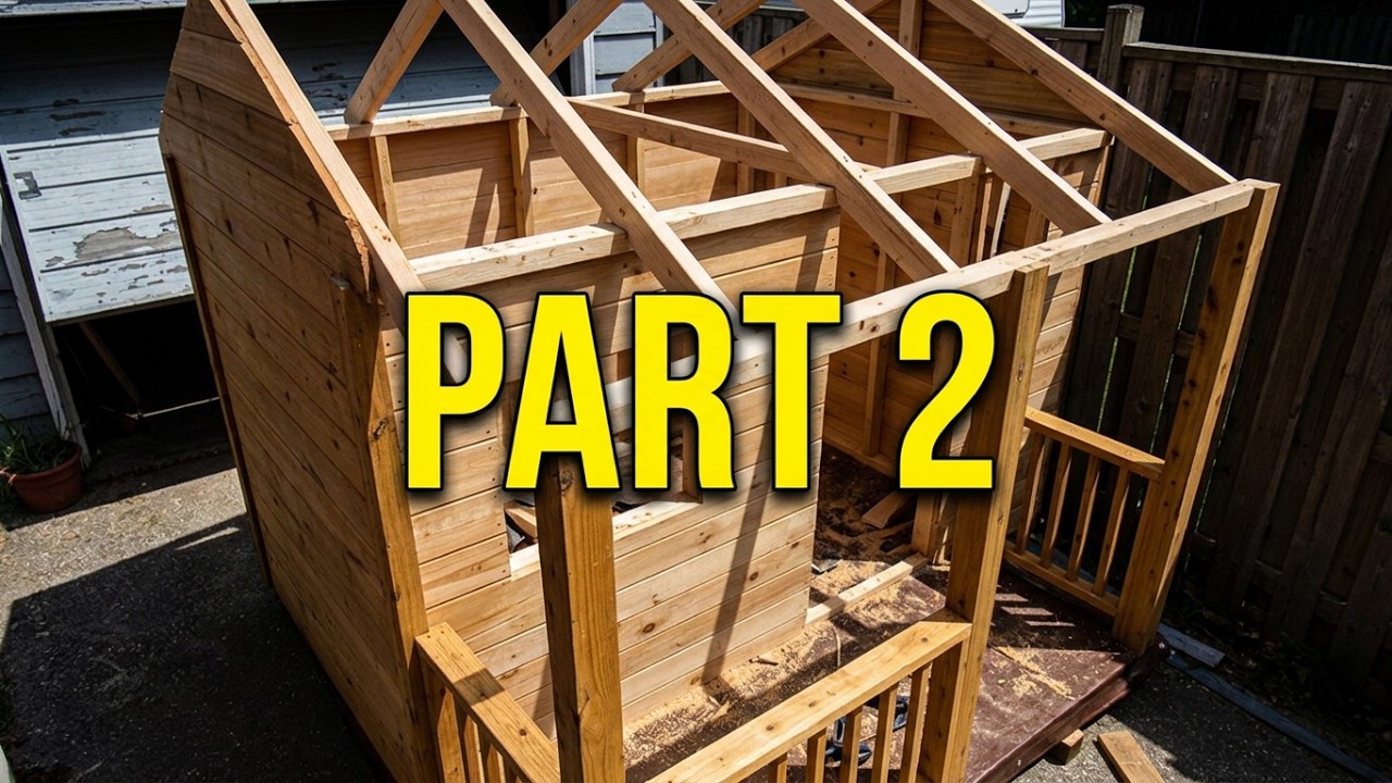 Tiny House Build (AKA Child's Playhouse) (Part 2)
