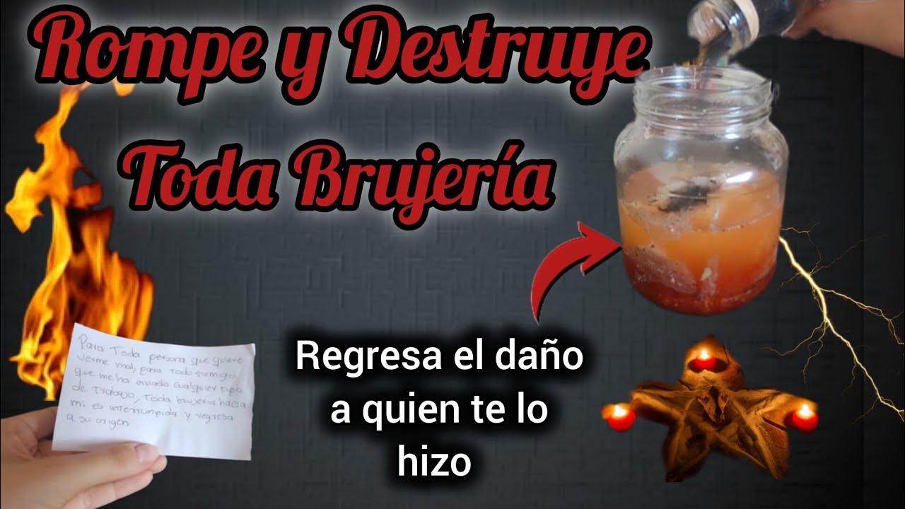 DEVUELVE EL TRABAJO QUE TE HICIERON Rompe y destruye toda brujería
