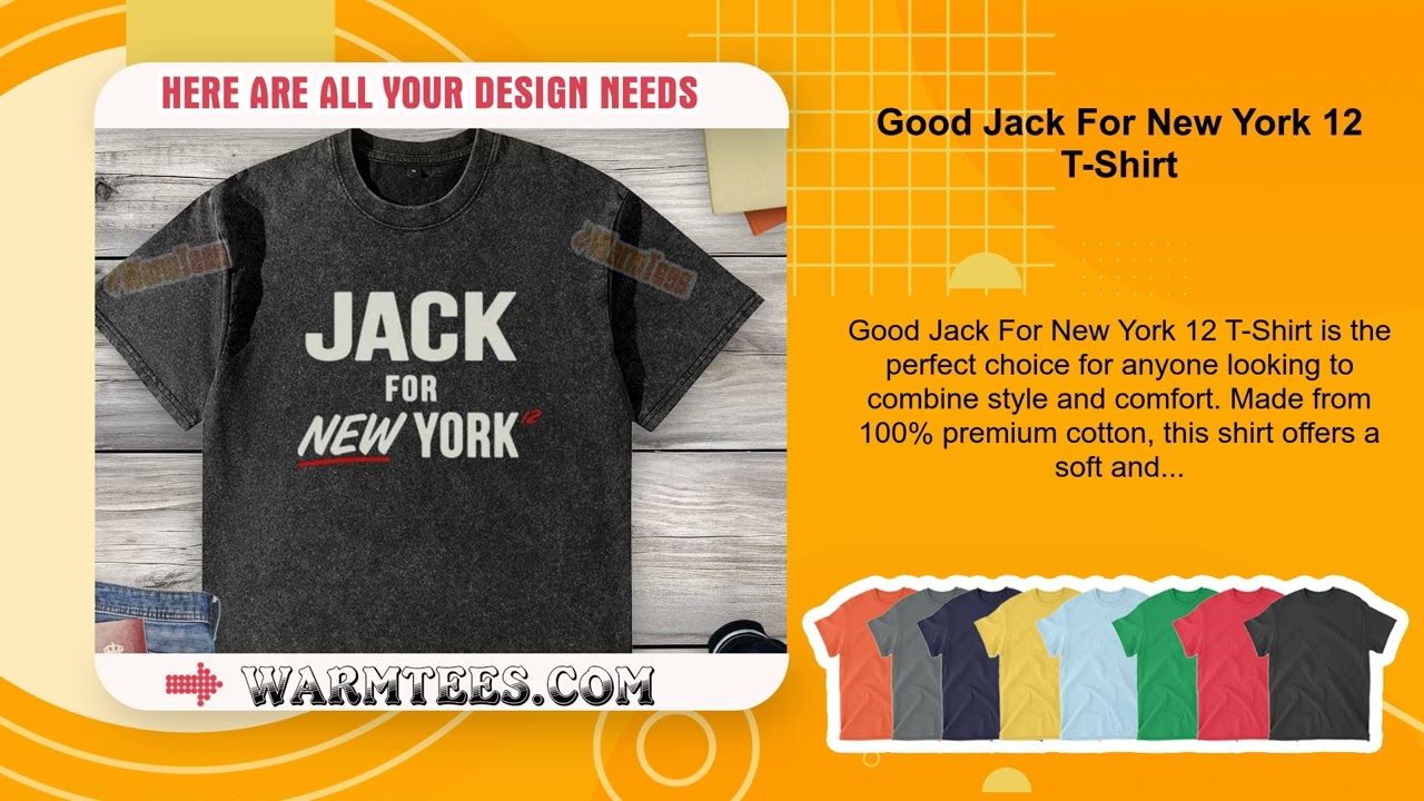 Good Jack For New York 12 T-Shirt