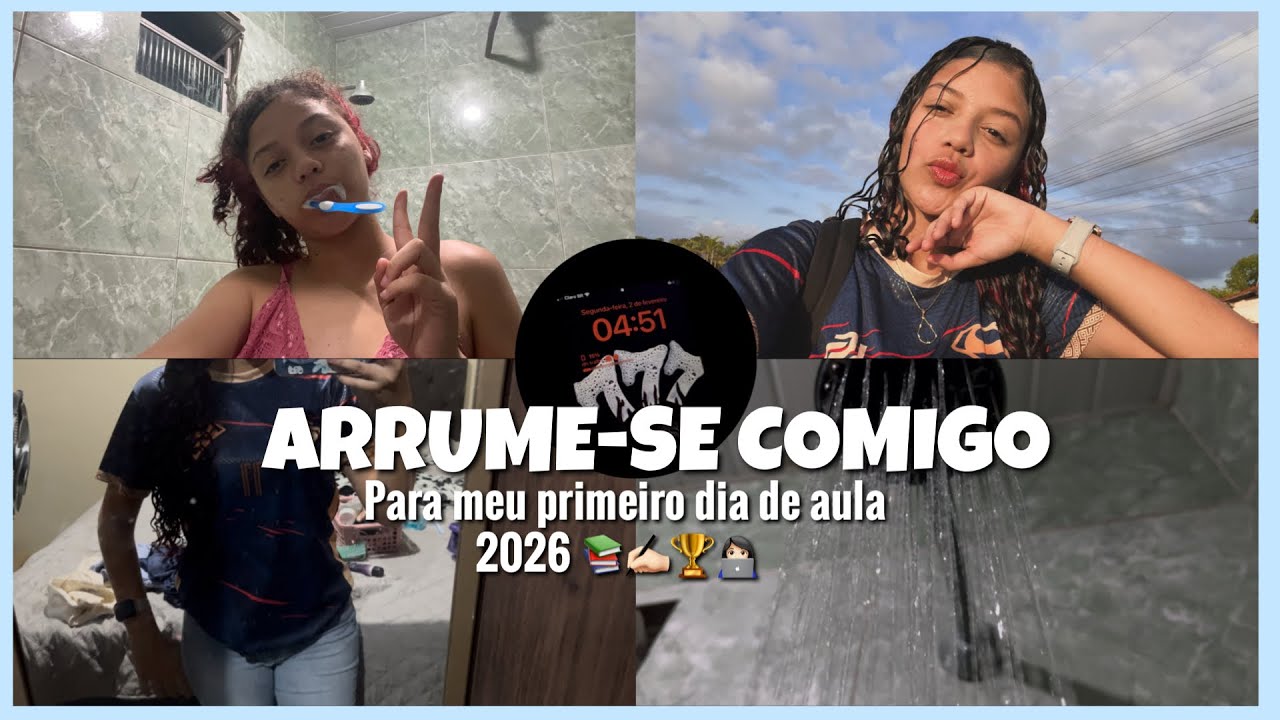ARRUME-SE COMIGO PARA MEU PRIMEIRO DIA DE AULA 2026!🥳📚#naoflopa#voltaasaulas