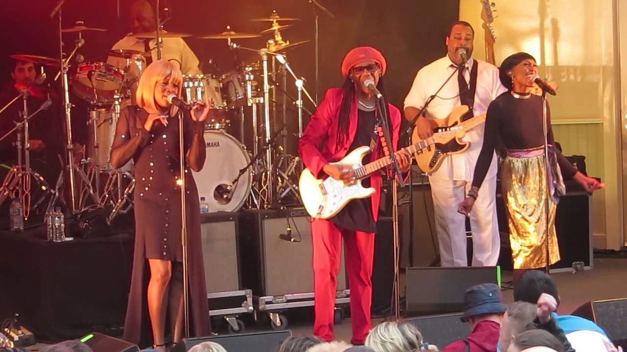 Chic :- I Want Your Love :- Live @ Kelvingrove Bandstand , Glasgow 11/06/2017