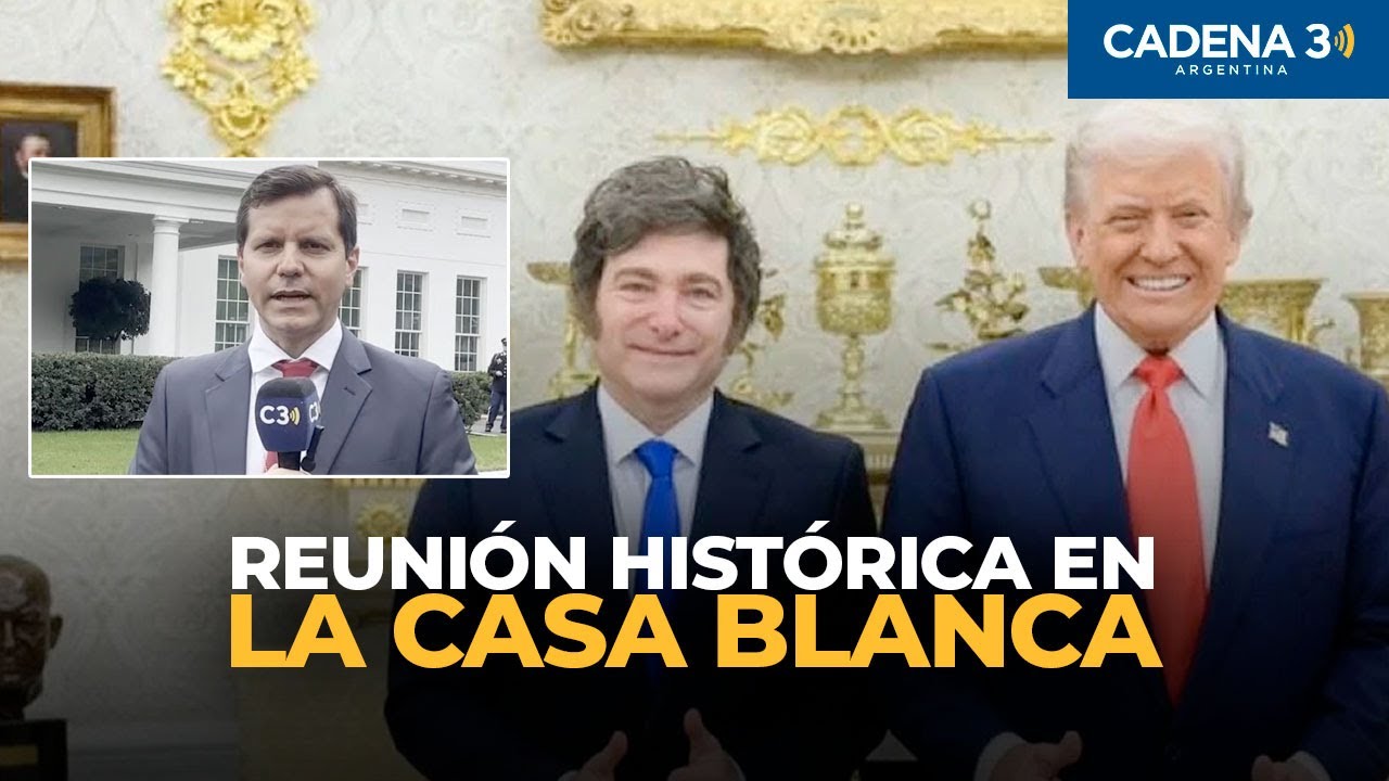 TRUMP-MILEI: desde la Casa Blanca, la reunión que paralizó al país 🇦🇷 | Informe especial de Cadena 3