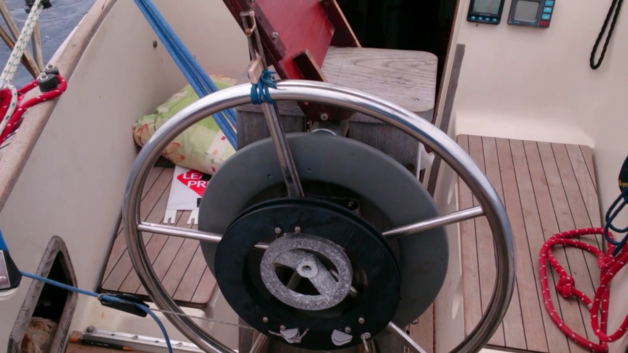 Emergency self-steering, built onboard