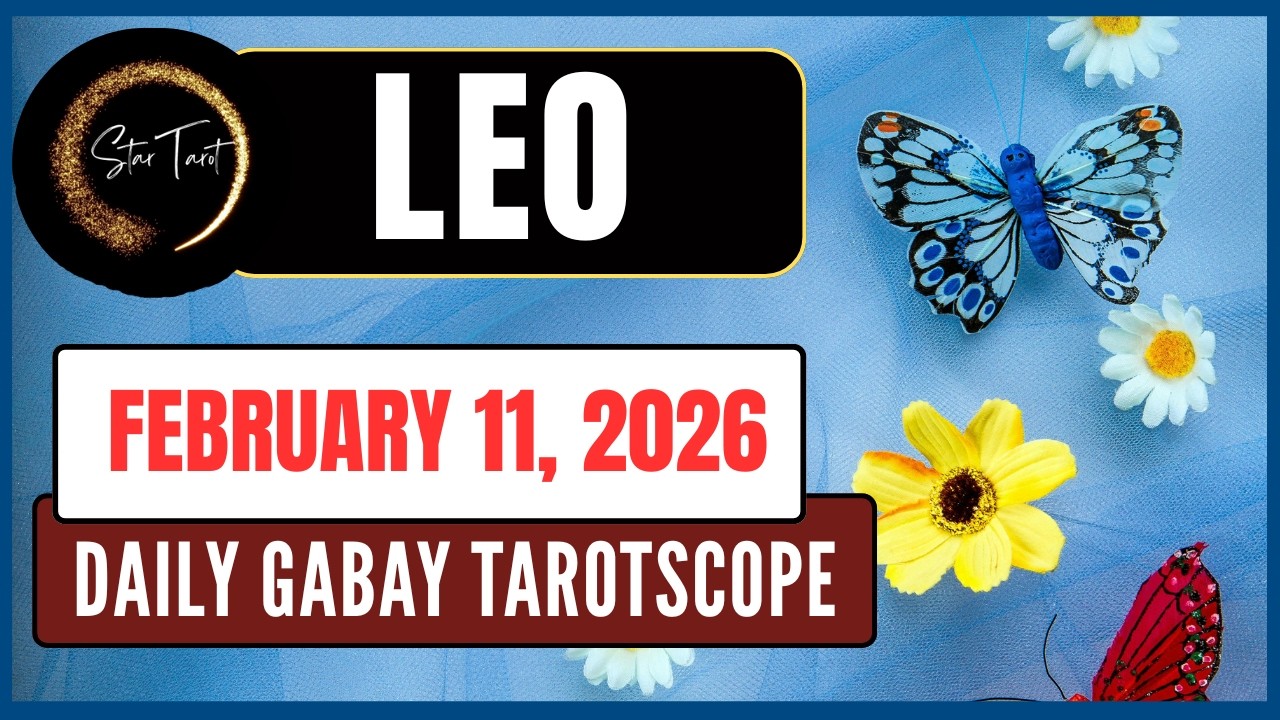 ANO'NG KAILANGAN MONG MALAMAN NGAYON LEO FEBRUARY 11, 2026  💫DAILY GABAY TAROTSCOPE