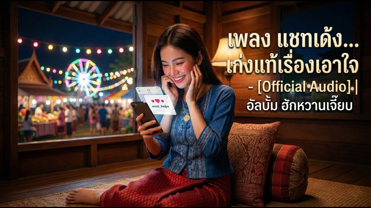 เพลง แชทเด้ง เก่งแท้เรื่องเอาใจ - [Official Audio] | อัลบั้ม ฮักหวานเจี๊ยบ