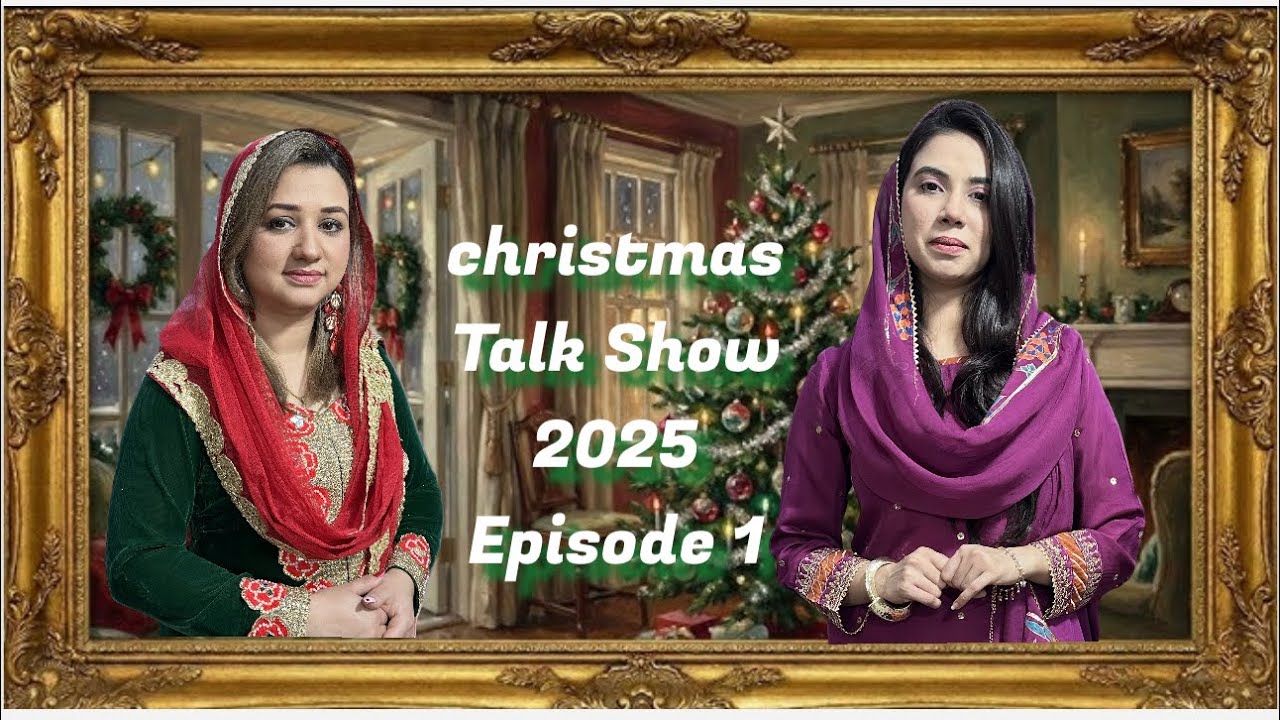 Pastor Zaini Suhail official  is live Christmas Talk Show 2025 Episode 1 with Sister Sara Waseem 
