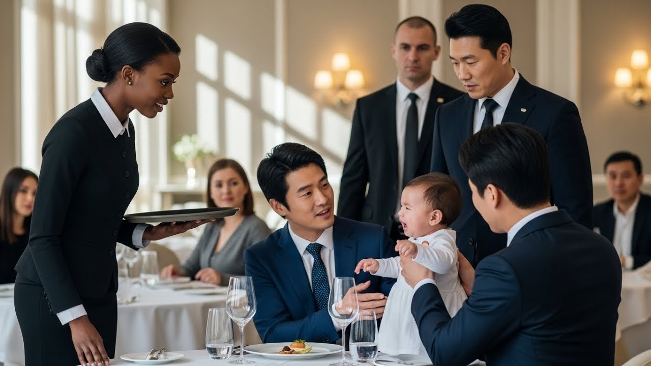 Mafia Kingpin Froze When His Baby Screamed — But a Calm Black Waitress Changed Everything