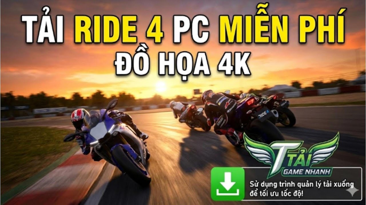 Hướng Dẫn Tải Ride 4 PC Miễn Phí | Cách Cài Đặt Game Đua Xe Siêu Thực