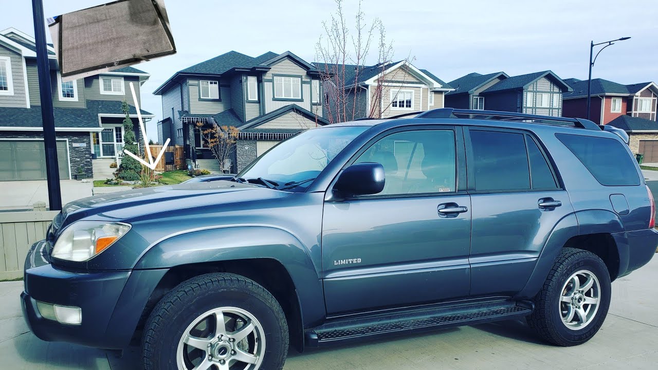 4runner FREE MOD! Hydrocarbon Filter(HCF) delete from Air box!