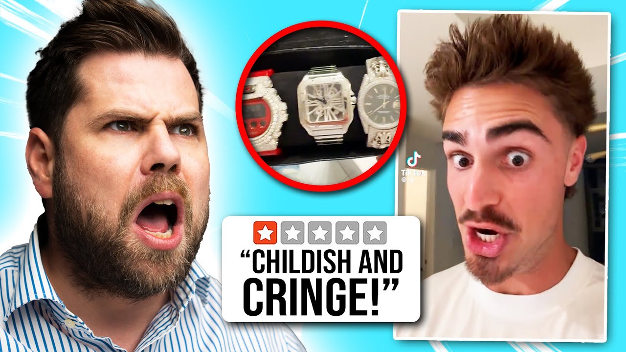 Exposing Cringe TikToker's FAKE $2 Million Watch Collection