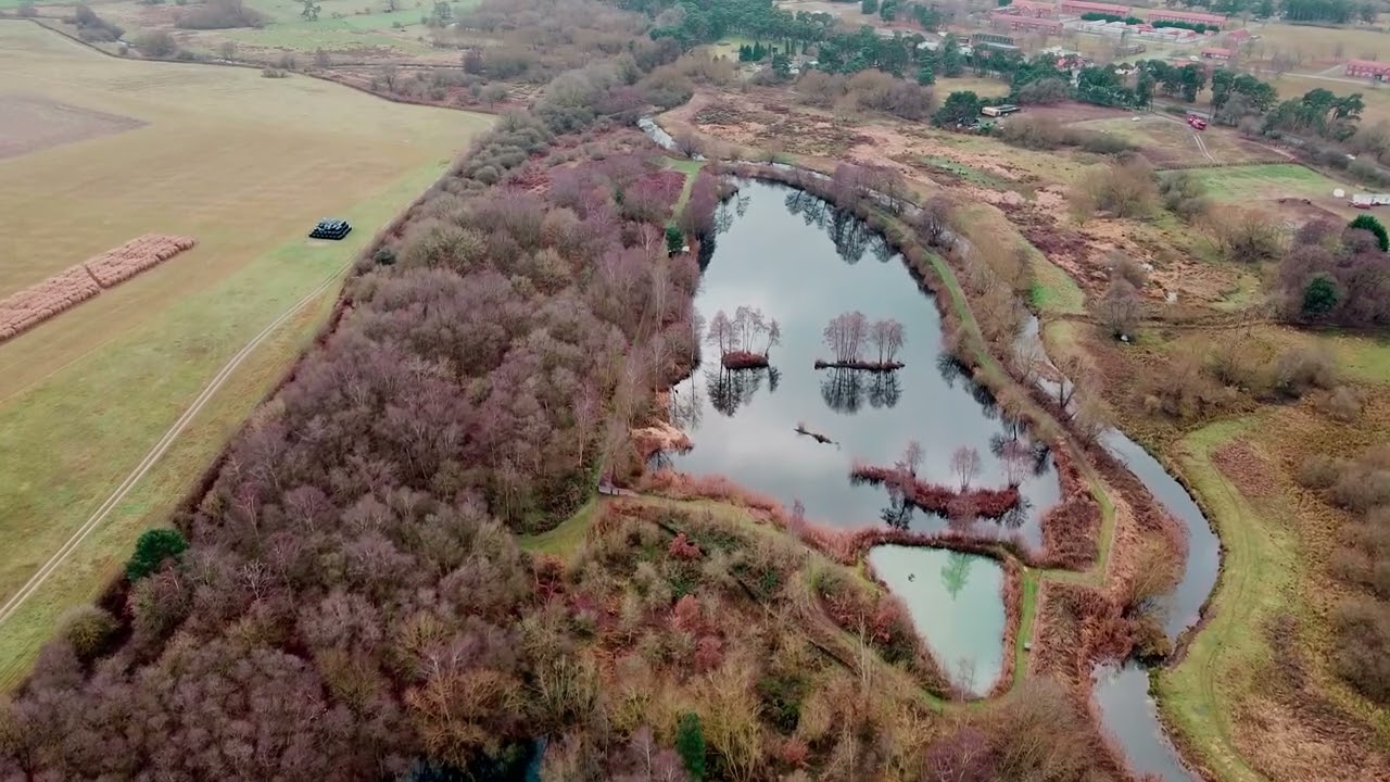 Nunnery lakes Thetford, Norfolk along with Barnham common.
