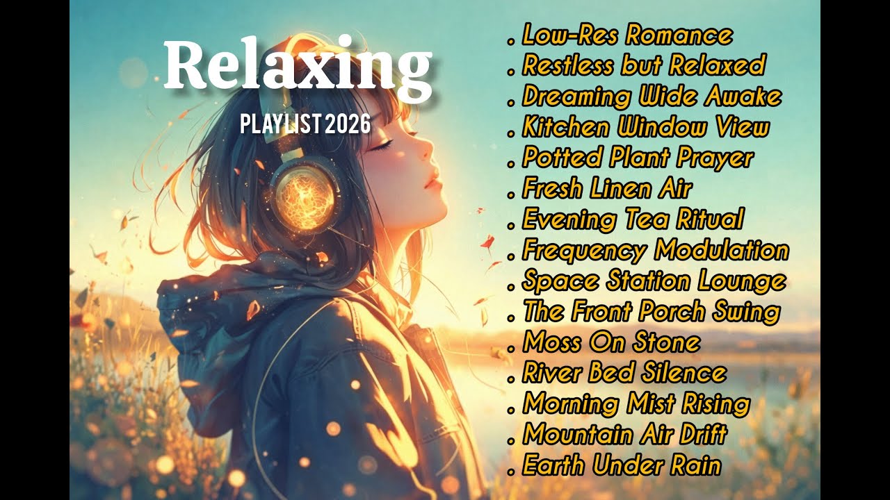 Relaxing Music 2026 | Dreamy Lo Fi & Ambient Music for Calm & Focus