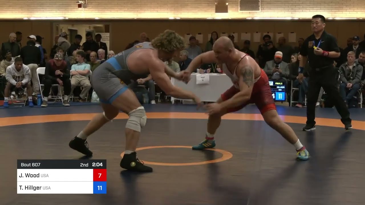 Jordan Wood vs Trent Hillger: 2024 MFS Bill Farrell Memorial: 125 KG Semifinal