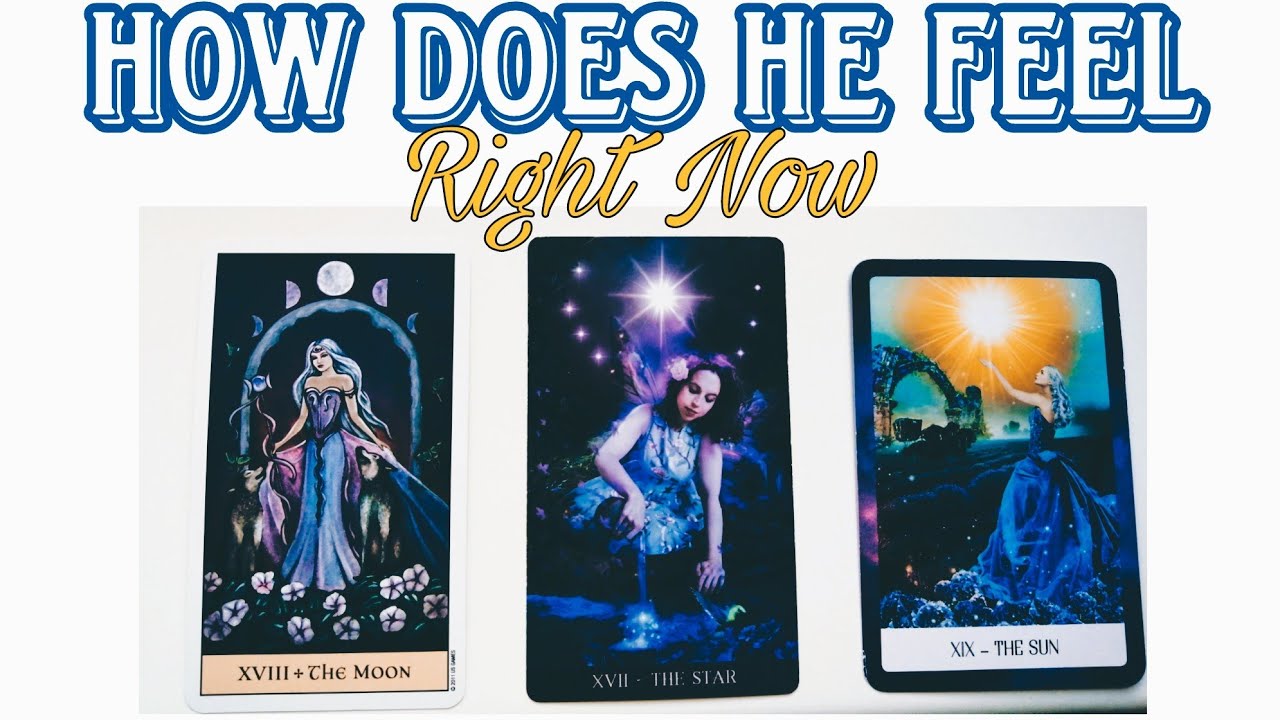 🌺HOW DOES HE FEEL RIGHT NOW 🌺Pick a card tarot reading.