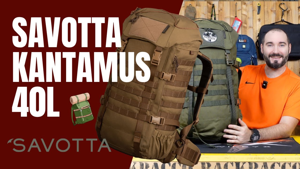 SAVOTTA KANTAMUS 40L - BUSHCRAFT DI ALTO LIVELLO - RECENSIONE COMPLETA
