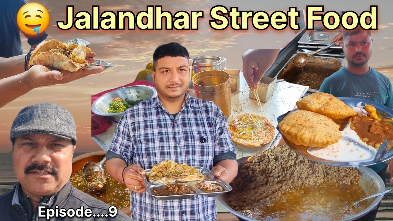 🔥 Swad Ka Safar Ep 9 | Pahlwan Ji Chole Bhature & Amritsari Desi Ghee Kulcha Jalandhar Street Food 