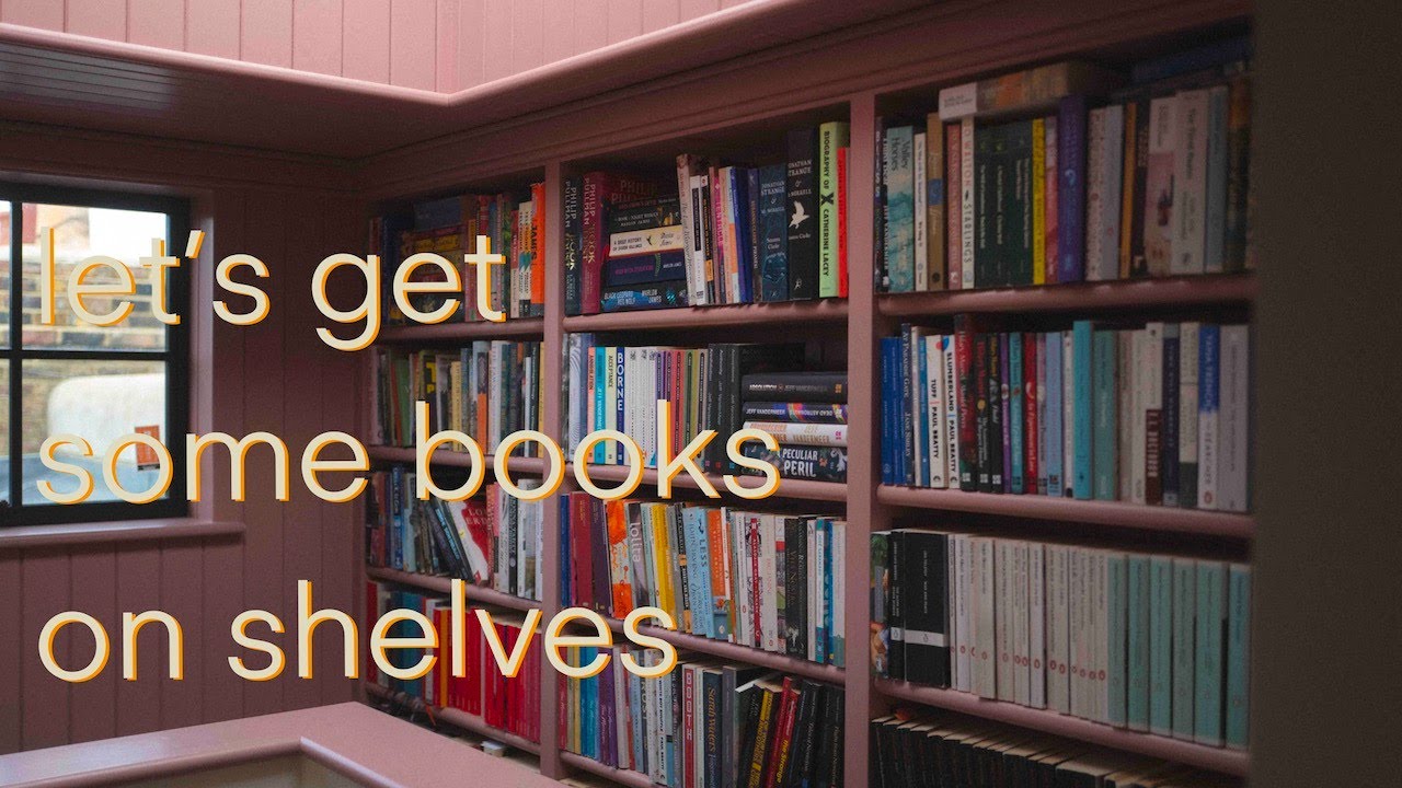 let's organise some bookshelves!