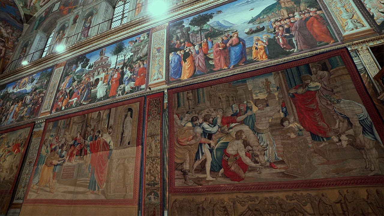 Gli arazzi di Raffaello in Cappella Sistina – Raphael’s tapestries in the Sistine Chapel