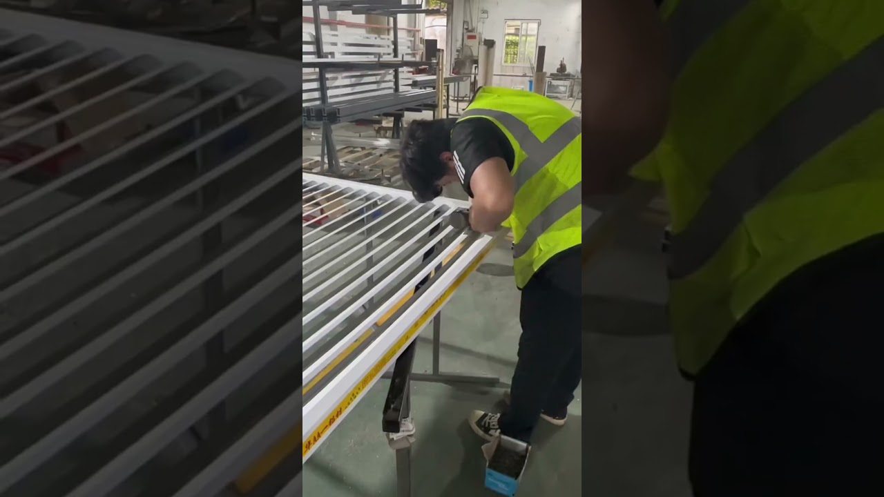 Aluminum Louvers Fabrication | Top Aluminum Louver Manufacturer#shorts