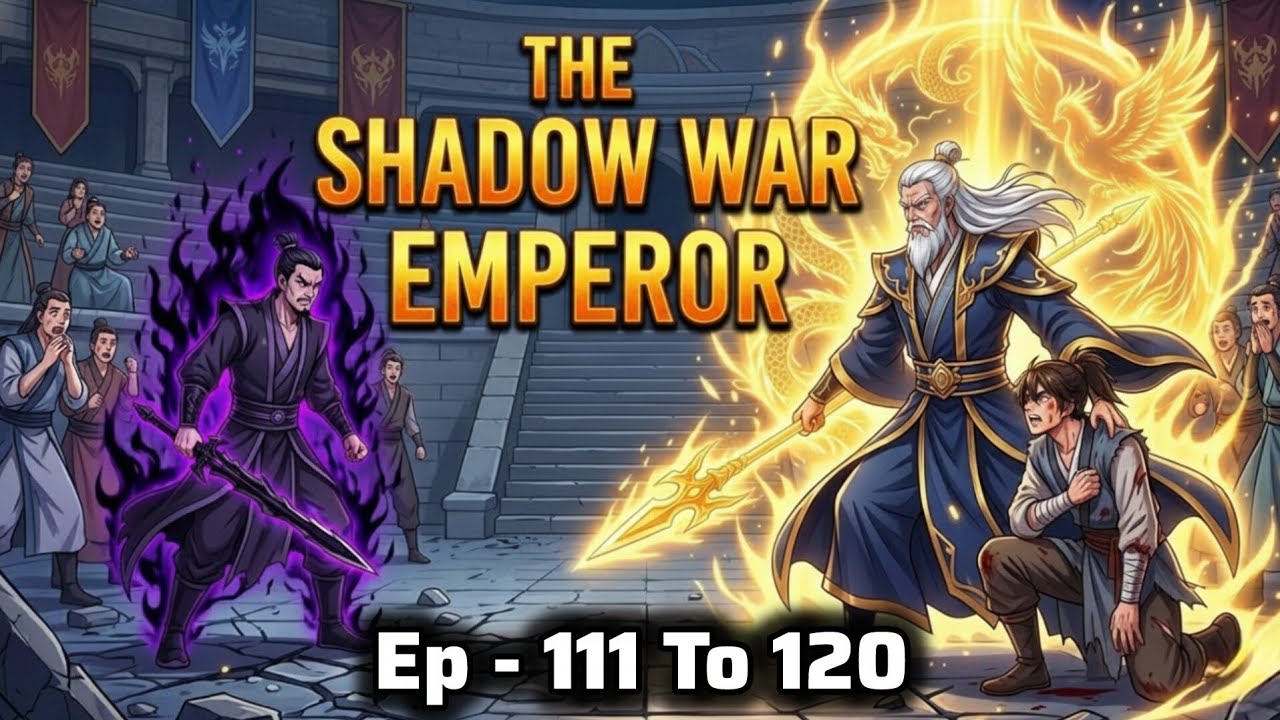 The Shadow War Emperor Ep 111-120 | दुश्मनों के खिलाफ आर्यन का जबरदस्त पलटवार | Hindi Fantasy Audio