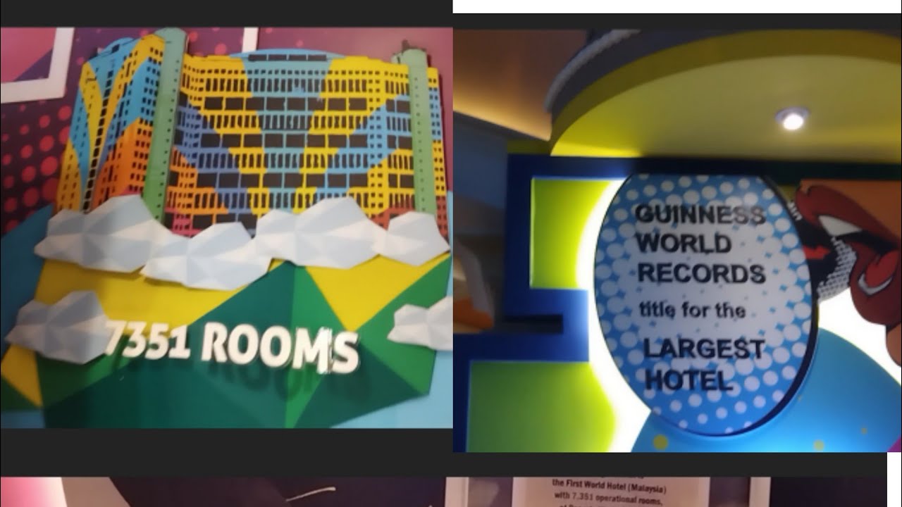 First world Hotel, Worlds Largest Rooms Hotel!GENTING Highland Malaysia. Part 1 @Erigie's Adventure